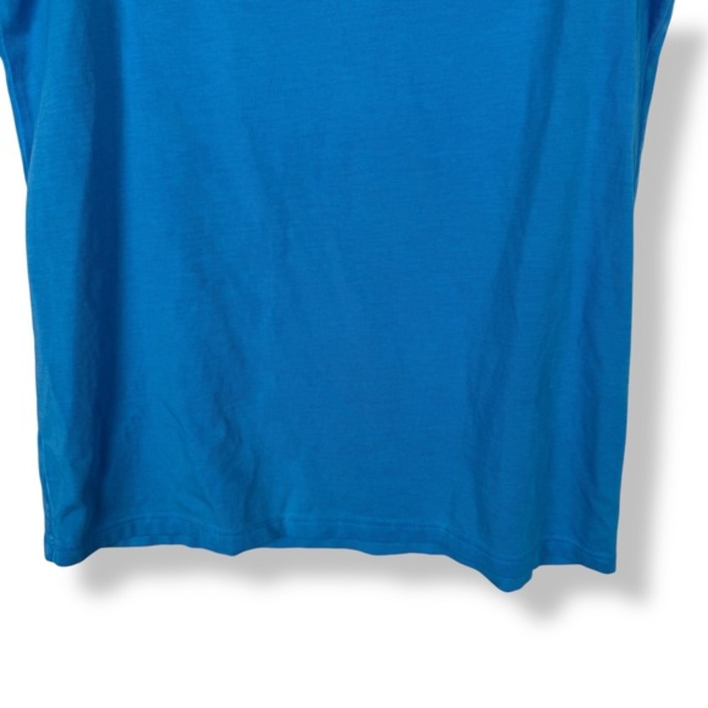 Patrick Assaraf Tank Top Womens Size XS Pima Cotton Blue‎ Workout Performance - Picture 7 of 10